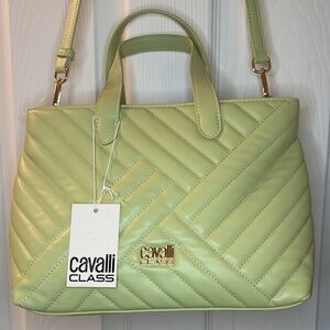 Cavalli Class Mint Stachel Handbag